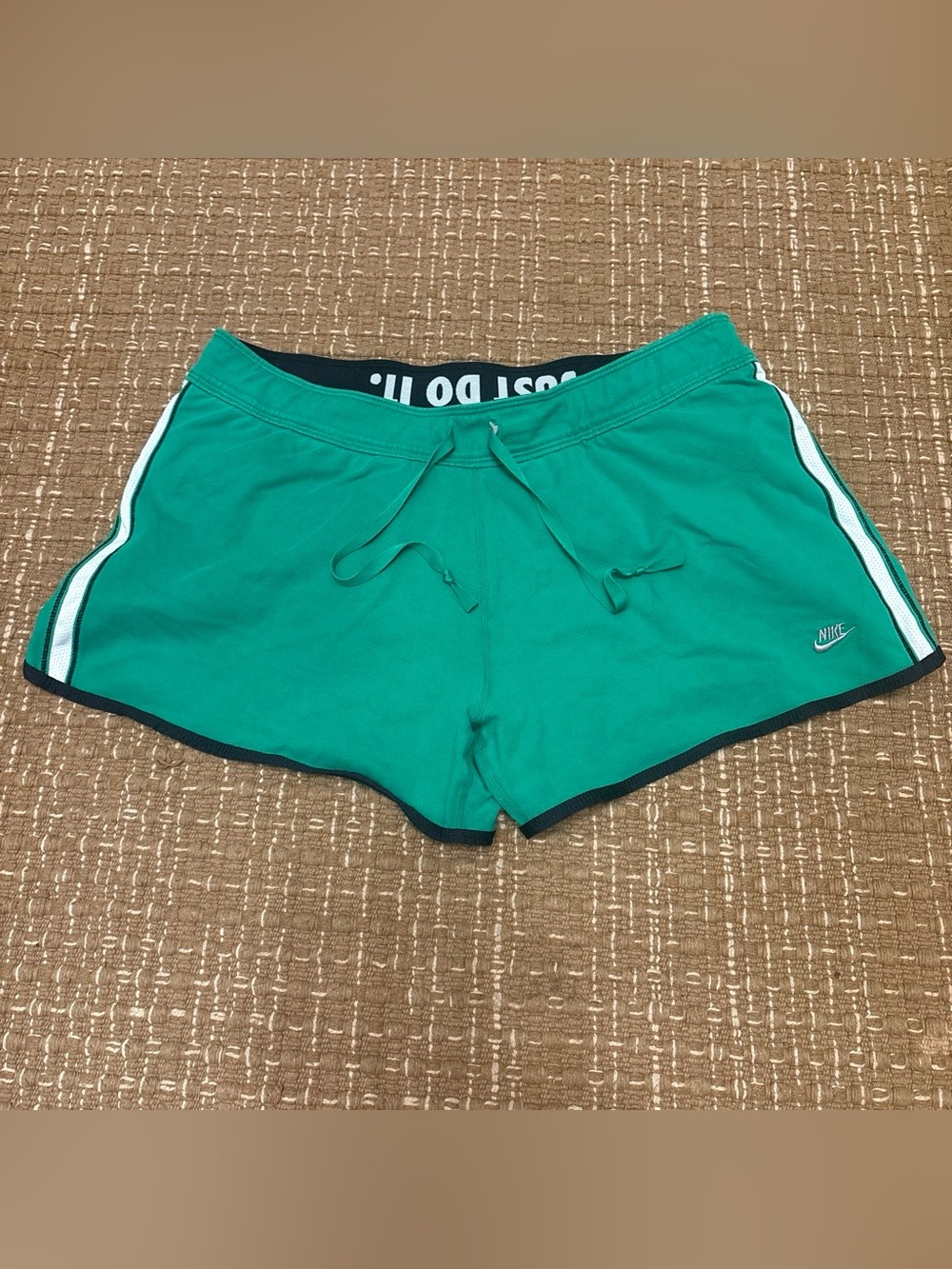 Nike Women’s Teal Athletic Shorts with Contrast Trim